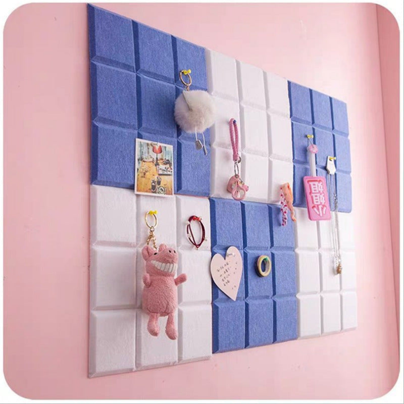 Square Sticker Message Board For Wall Decoration