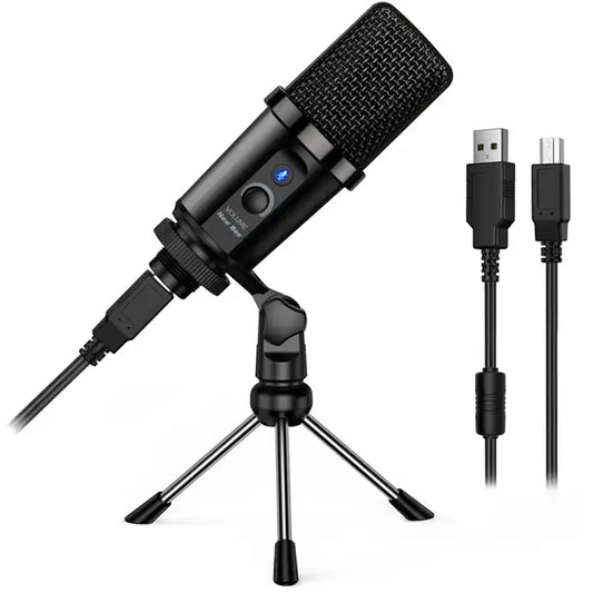 USB Plug & Play Computer Condenser Mic for Recording Voice Over