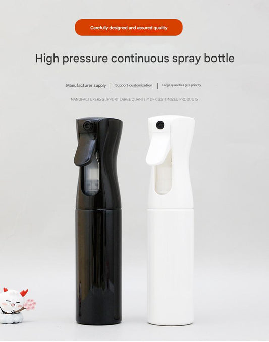 Spray Bottle for Hair - Continuous Water Mister with Ultra Fine Mist for Hairstyling, Salons, Cleaning, and Plants