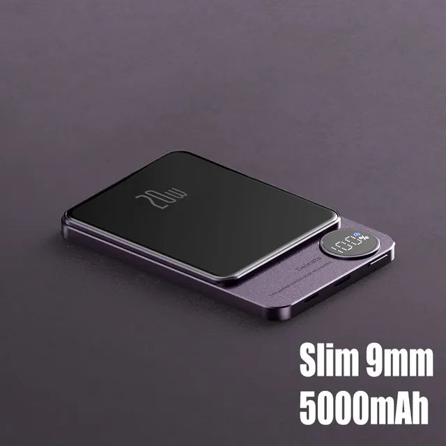 Wireless Fast Charger External Auxiliary Battery