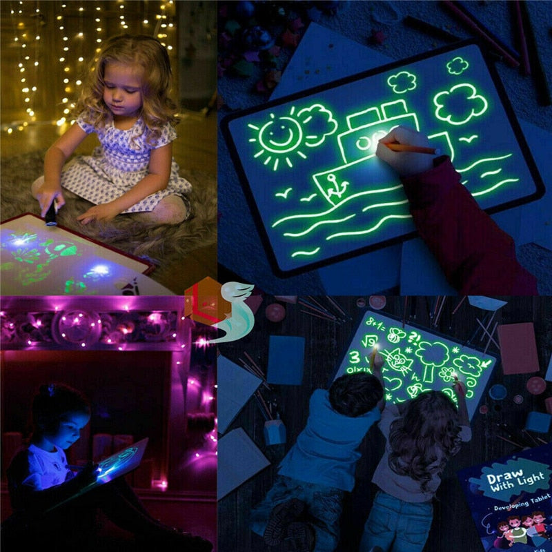 Draw With Light Fun Glowing Paint Kids Toys