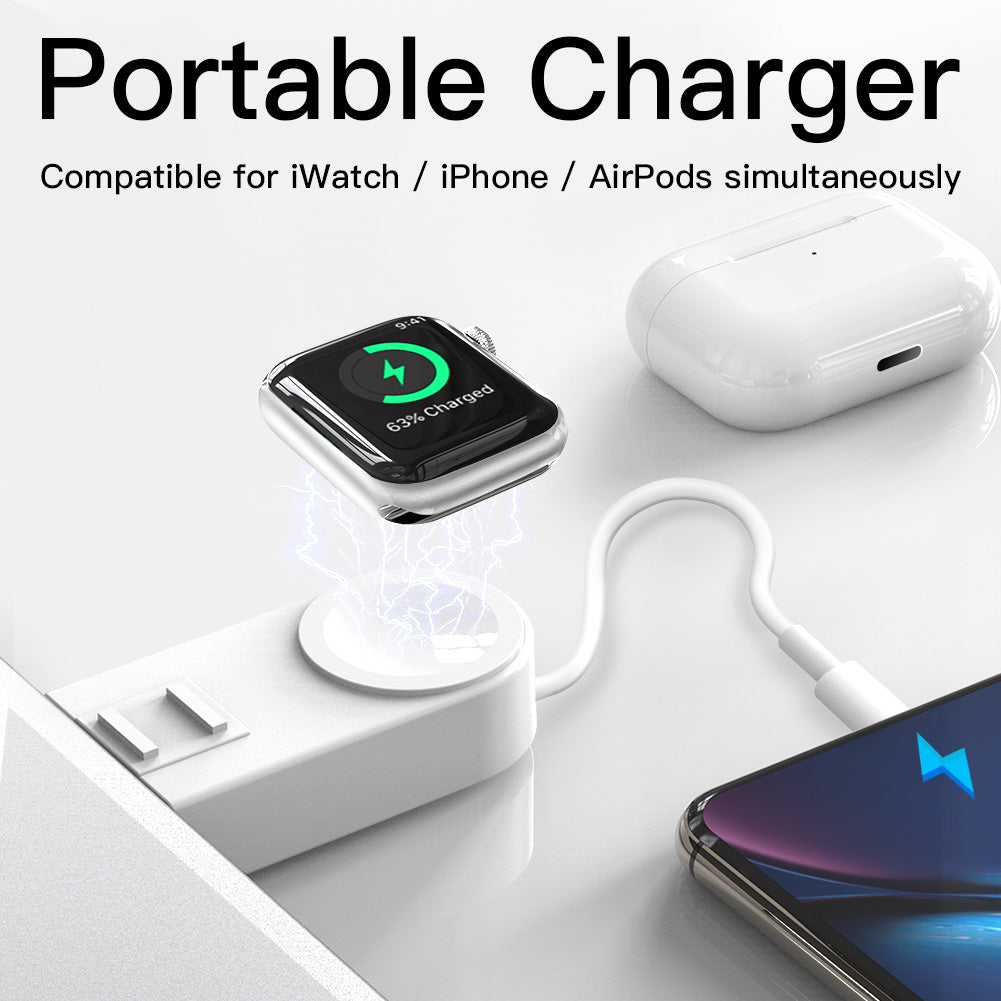 Apple Watch Mobile Phone 2-in-1 Charger