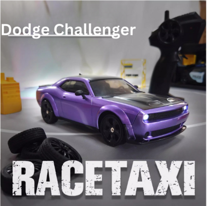 Professional RC Remote Control Car, Four-Wheel Drive, High-Speed Drift Racing, Dodge Hellcat Sports Car – Dedicated Racing & Charging Model