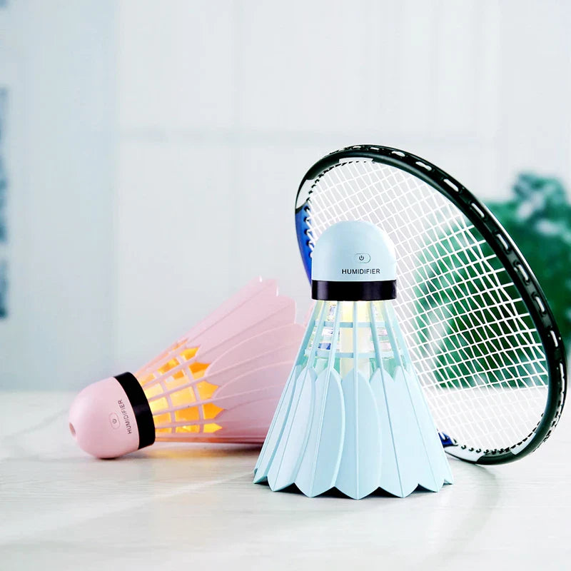 Mini Ultrasonic Badminton Oil Diffuser Humidifier