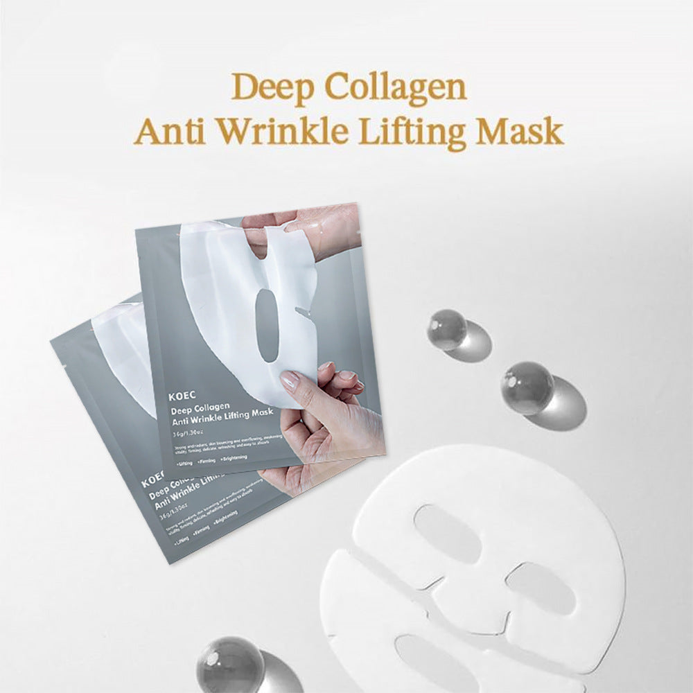 Deep Collagen Moisturizing Transparent Overnight Face Mask – Hydrating & Nourishing Patch