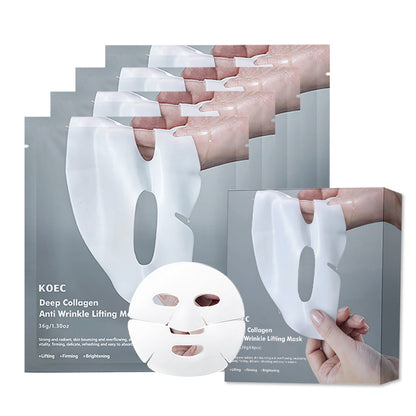 Deep Collagen Moisturizing Transparent Overnight Face Mask – Hydrating & Nourishing Patch