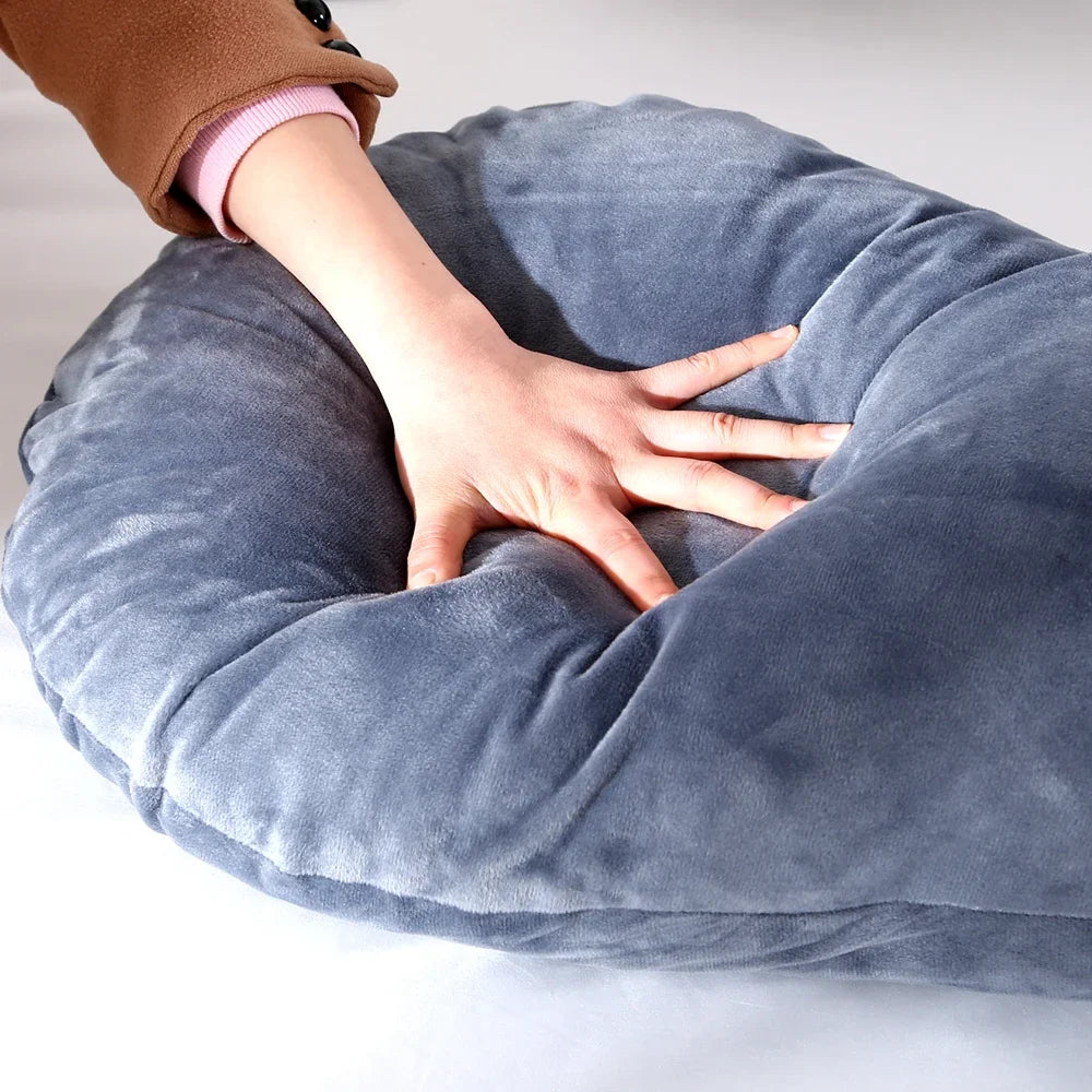 Pregnant Pillow for Pregnant Women – Soft Maternity Support Cushion for Sleep & Breastfeeding