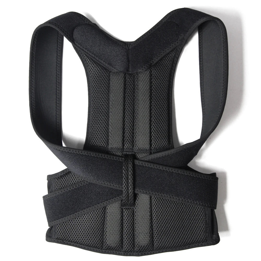 Upper Back Posture Corrector – Clavicle Support & Back Straightening Shoulder Brace Strap