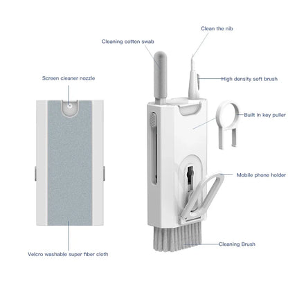 20/1 Digital Cleaning Kit – Phone, Camera, Laptop, Keyboard Cleaning Brush, Screen Cleaner & Dust Collector