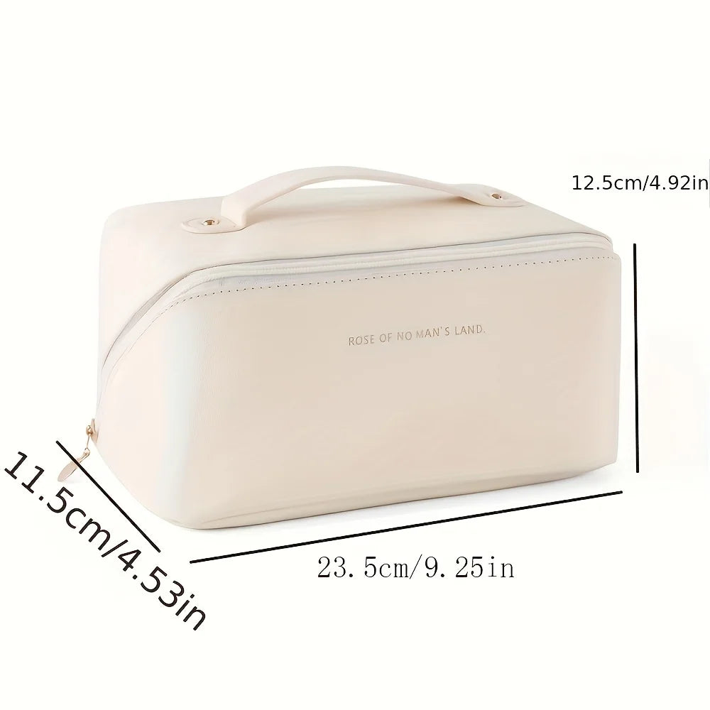 Luxury Makeup Organizer & Toiletry Kit Bag – Travel Cosmetic Case & Storage Pouch for Women