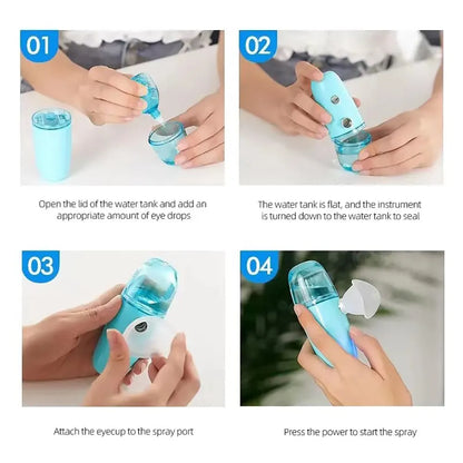 Nano Portable USB Charging Eye Mist Steam Sprayer