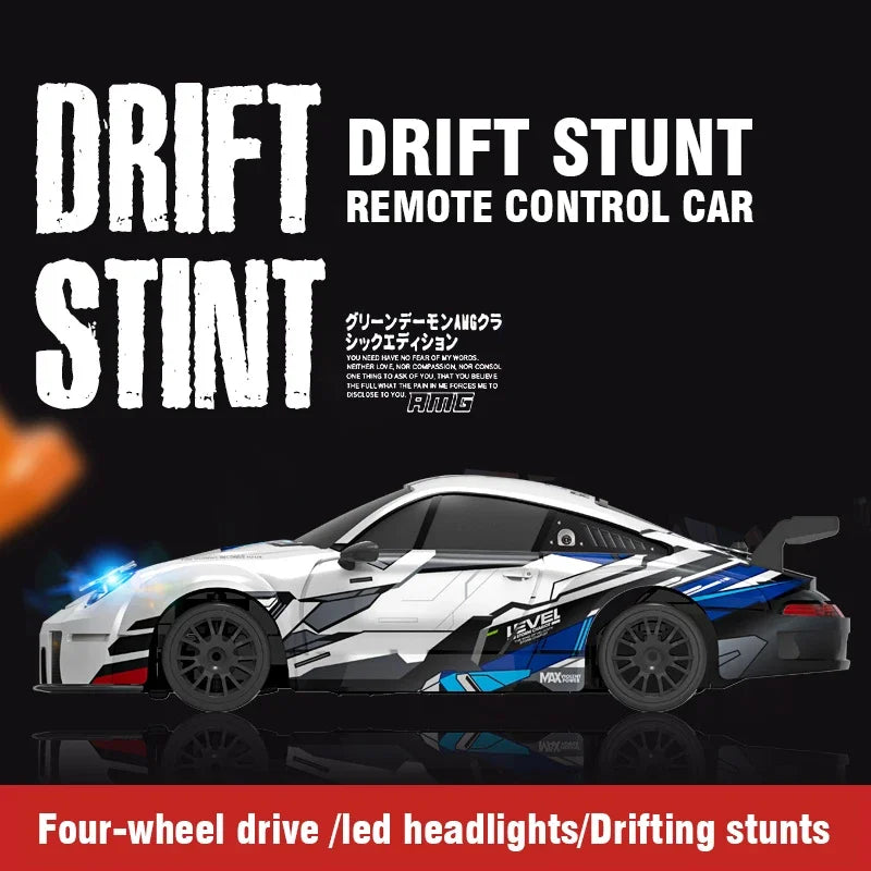 1/24 2.4G 4WD RC Car – High-Speed Drift Stunt Mini Racing Vehicle for Boys & Kids – Remote Control Christmas Gift