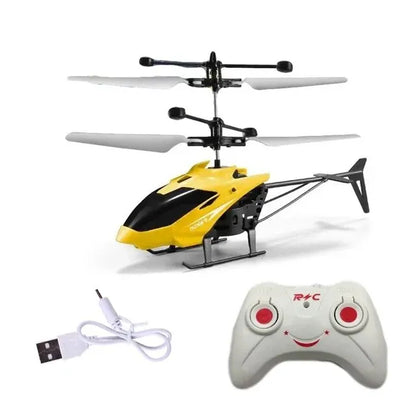 Rechargeable Mini RC Drone – Safe Fall-Resistant Remote Control Helicopter for Kids