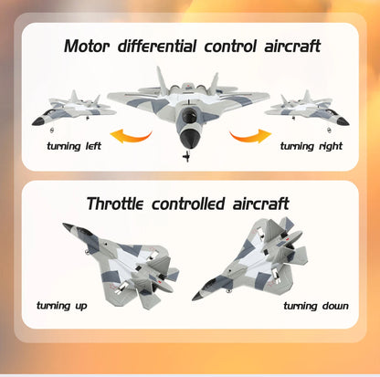 RC Foam Aircraft SU-35 Fighter Plane – 2.4G Remote Control Glider for Kids