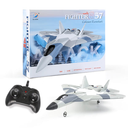 RC Foam Aircraft SU-35 Fighter Plane – 2.4G Remote Control Glider for Kids