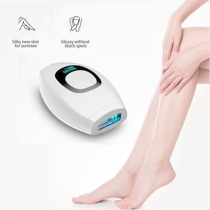 999,999 Flashes IPL Epilator – Painless Laser Hair Removal for Bikini & Facial, Professional Depilator Device with LCD Display