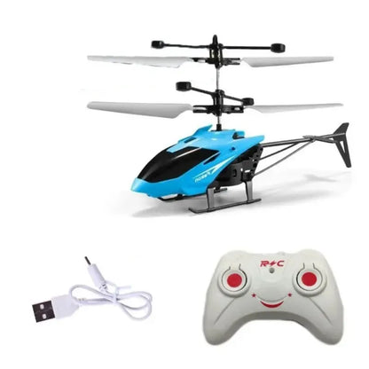 Rechargeable Mini RC Drone – Safe Fall-Resistant Remote Control Helicopter for Kids