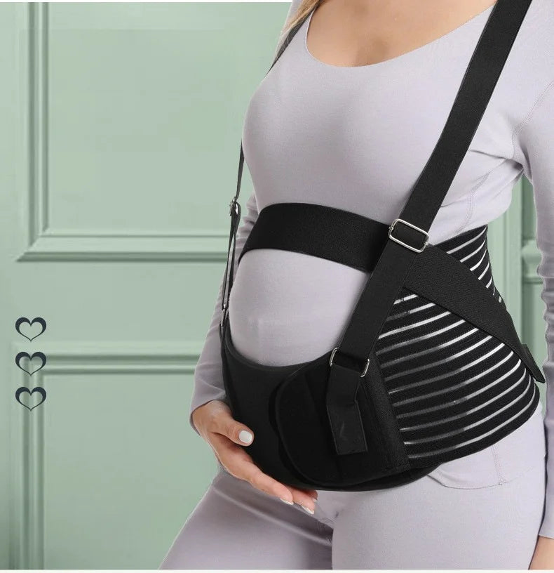 Maternity Belly Belt – Pregnant Women Waist Care, Abdomen Support & Back Brace Protector for Pregnancy