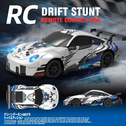 1/24 2.4G 4WD RC Car – High-Speed Drift Stunt Mini Racing Vehicle for Boys & Kids – Remote Control Christmas Gift