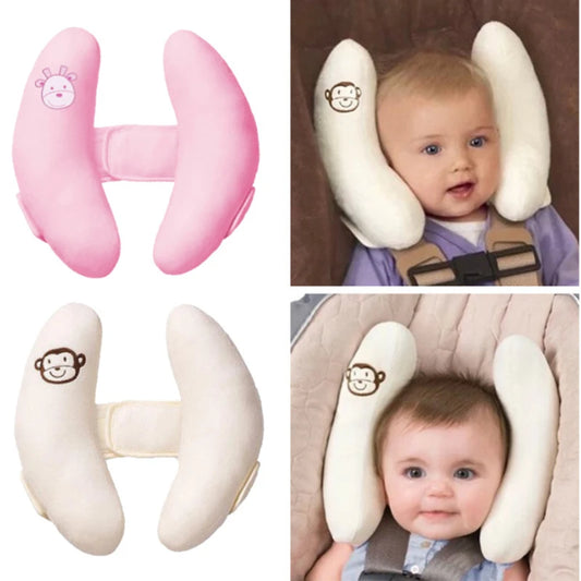 Infant Stroller Neck Pillow - Car Seat Head Protector & Baby Sleeping Neck Support Pillow