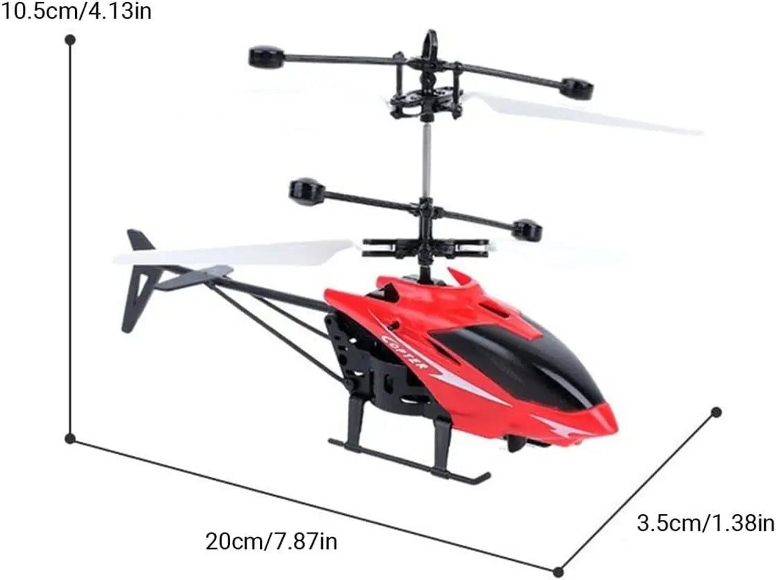 Rechargeable Mini RC Drone – Safe Fall-Resistant Remote Control Helicopter for Kids