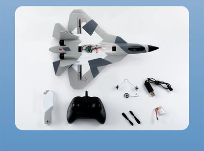 RC Foam Aircraft SU-35 Fighter Plane – 2.4G Remote Control Glider for Kids