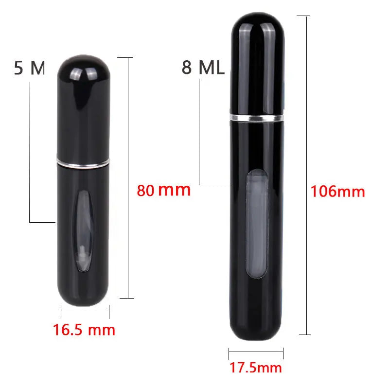 Perfume Portable Liquid Container For Cosmetics Refillable Bottle