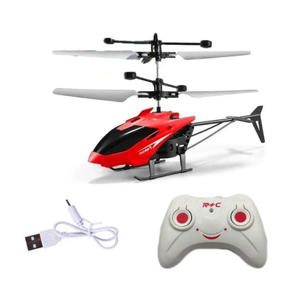 Rechargeable Mini RC Drone – Safe Fall-Resistant Remote Control Helicopter for Kids