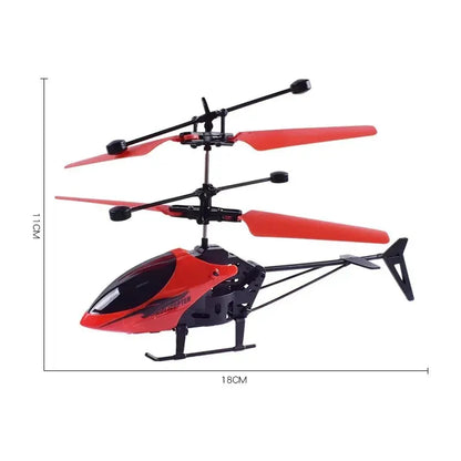 Rechargeable Mini RC Drone – Safe Fall-Resistant Remote Control Helicopter for Kids