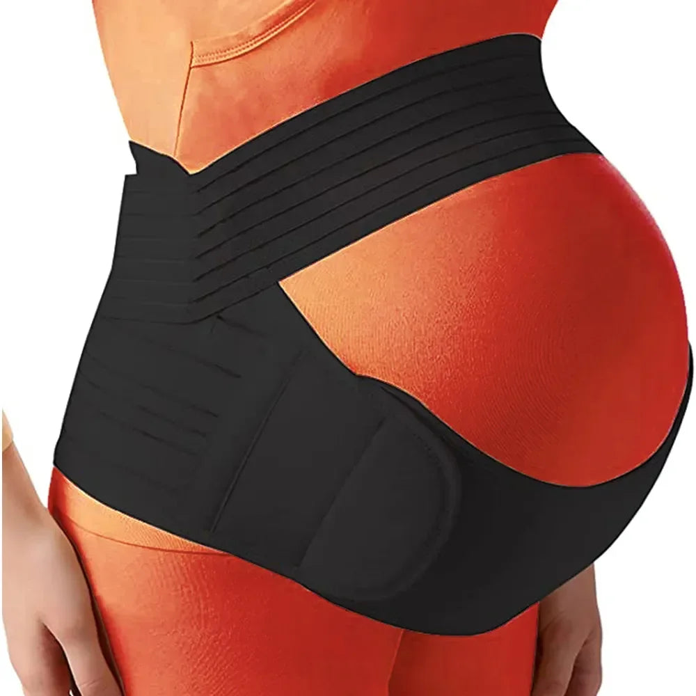 Pregnant Women Support Belly Band – Adjustable Waist Care, Maternity Abdomen Brace Protector for Pregnancy