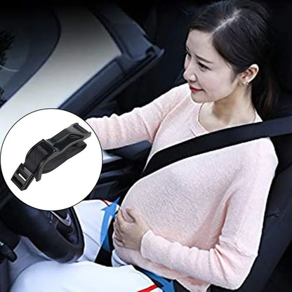 Woman Driving Safe Seat Belt for Pregnant Women – Maternity Universal Belly Adjuster for Car Seat Safety