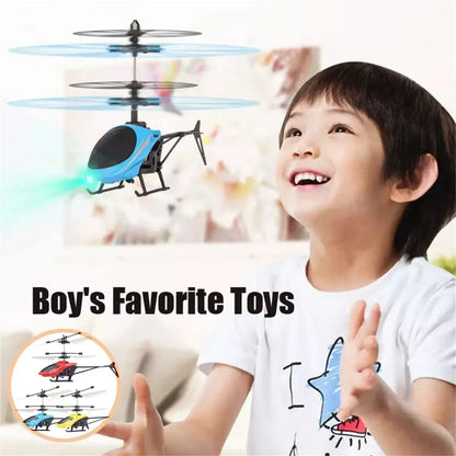 Rechargeable Mini RC Drone – Safe Fall-Resistant Remote Control Helicopter for Kids