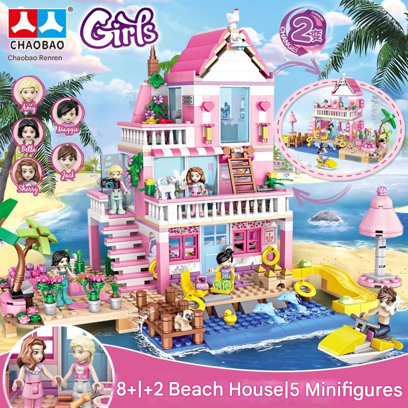 New Compatible LEGO Dream Tree House Building Blocks - Girl Castle Puzzle Assembled Villa House Toy Gift